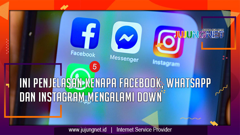 Ini Penjelasan Facebook, WhatsApp dan Instagram Mengalami Down